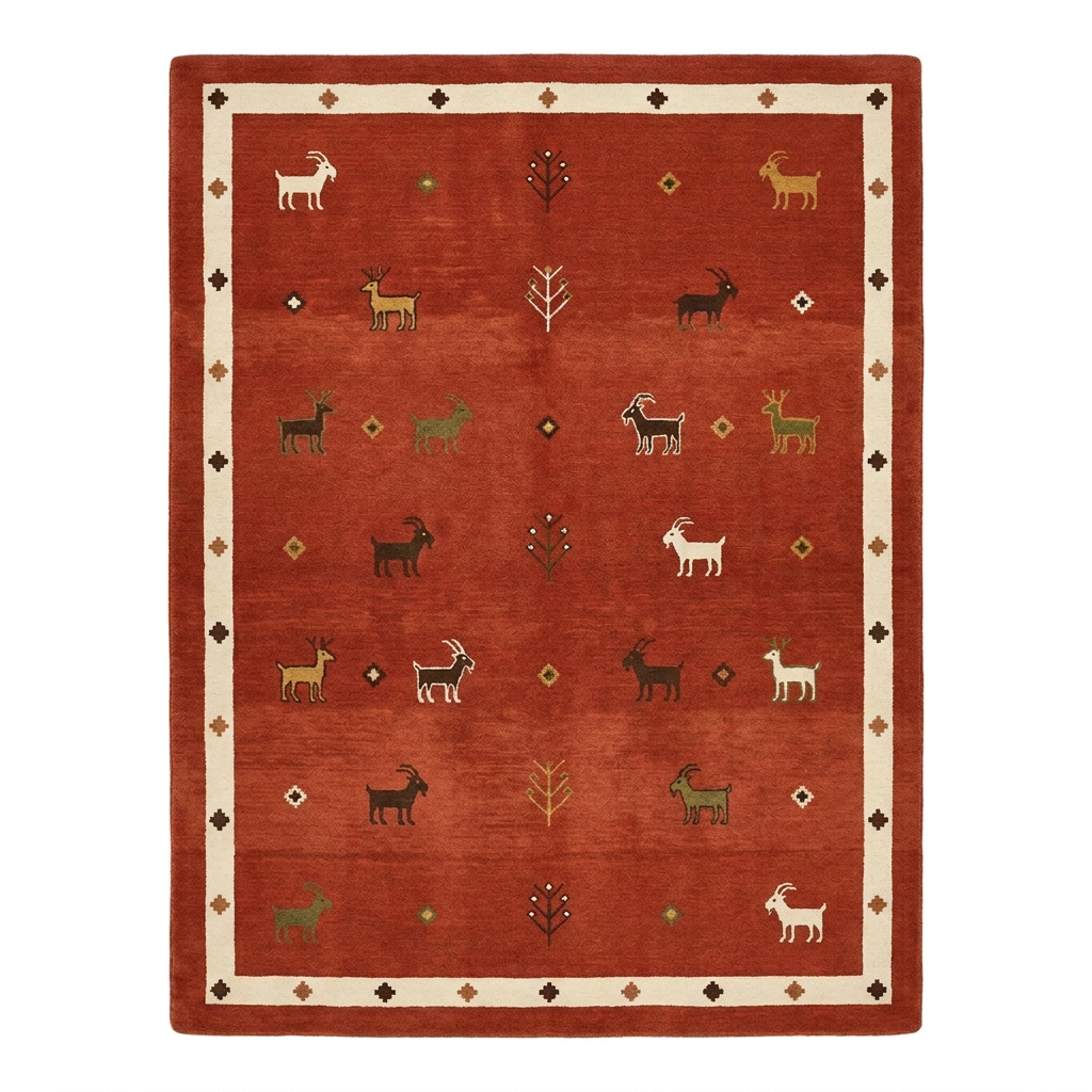 Desert Caravan overhead view