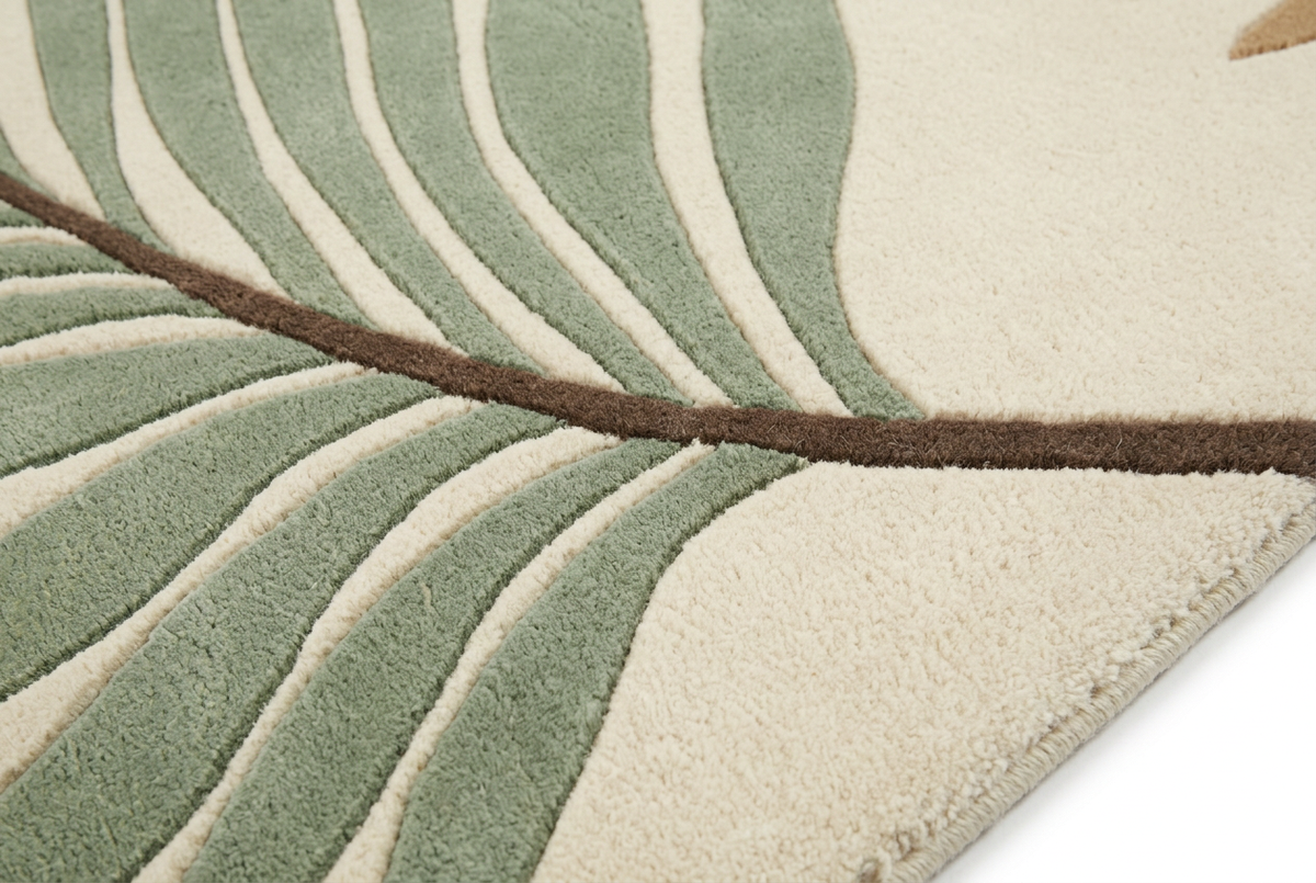 Olive Palm wool close-up