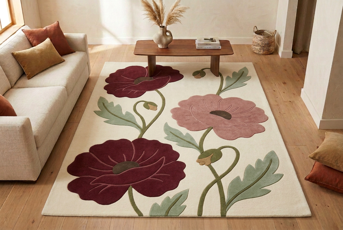 Rosewood Poppy living-room concept