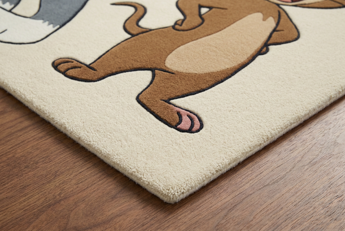 Tom & Jerry corner detail
