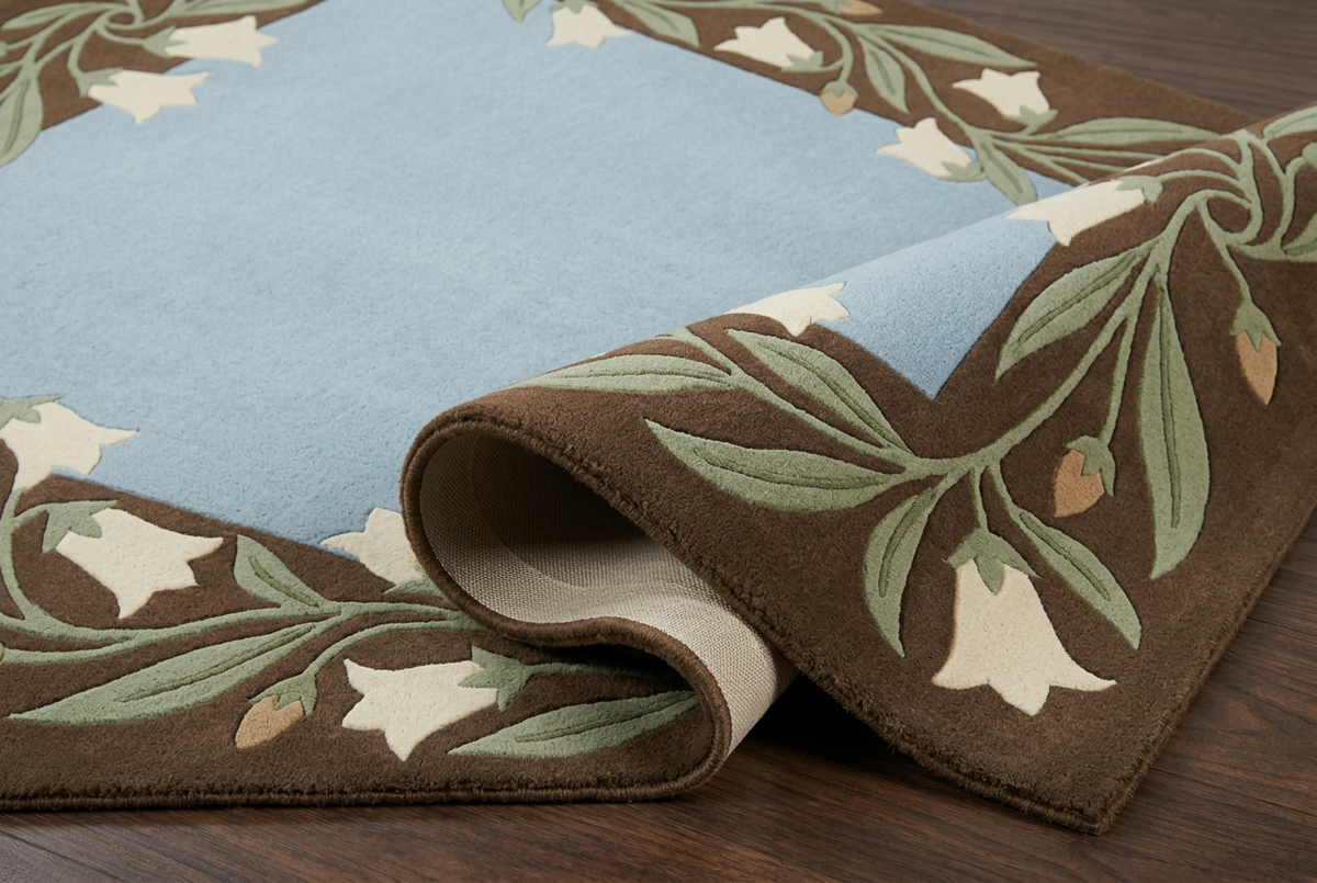 Bluebell Courtyard folded detail