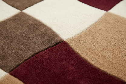Burgundy Atelier wool texture