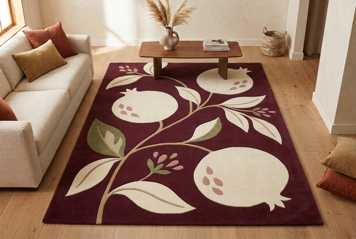 Burgundy Orchard living-room concept