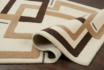 Camel Courtyard fold with revised natural edge
