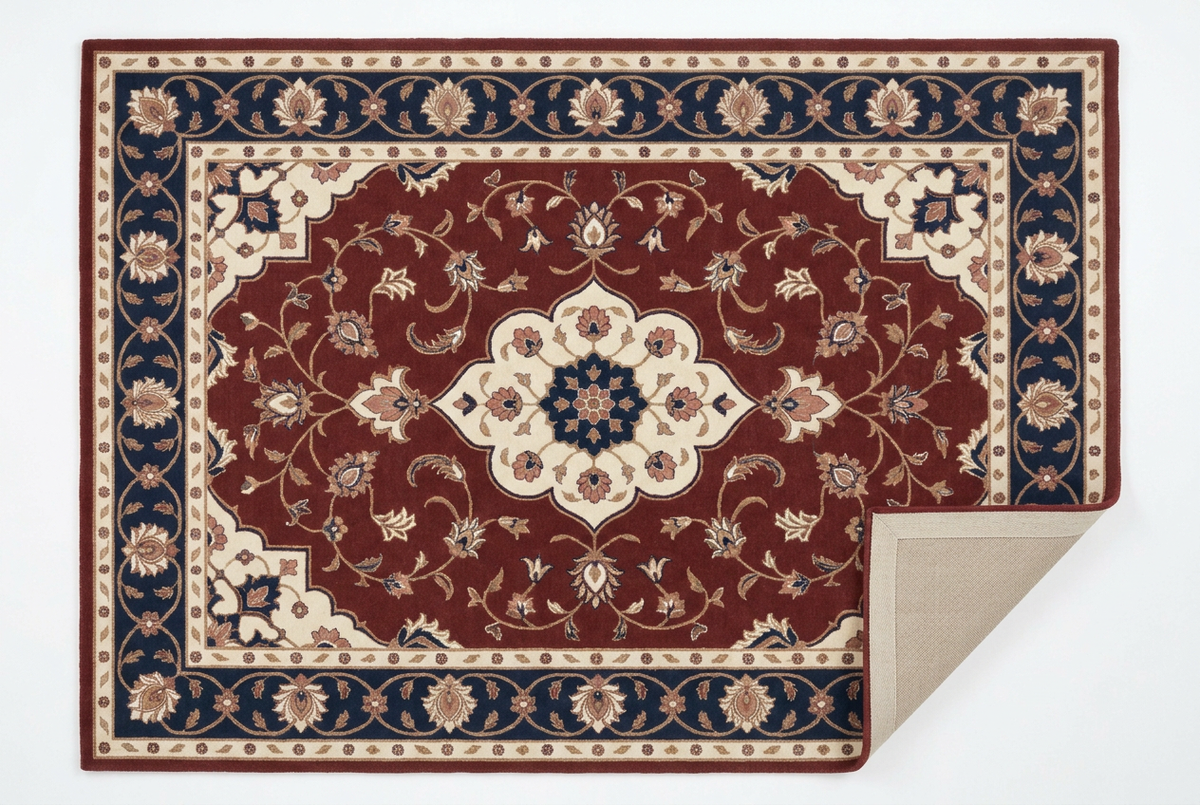 Heritage Ruby folded corner