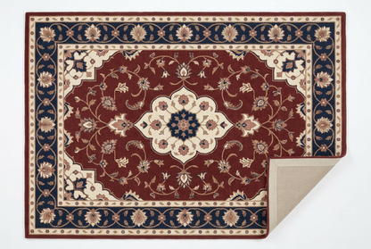 Heritage Ruby folded corner