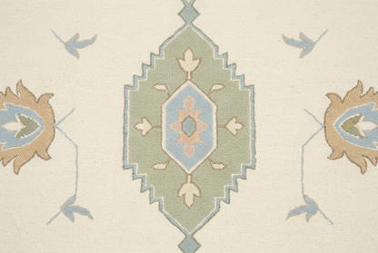 Ivory Anatolia wool close-up