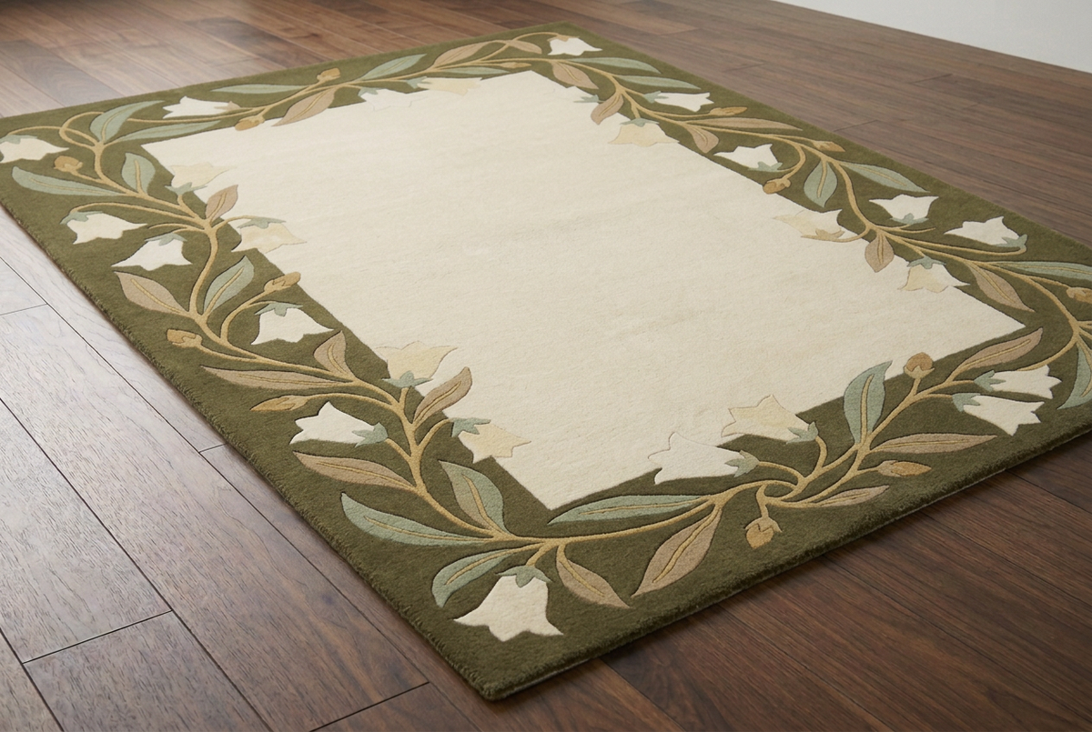 Ivory Olive Bluebell front three-quarter view