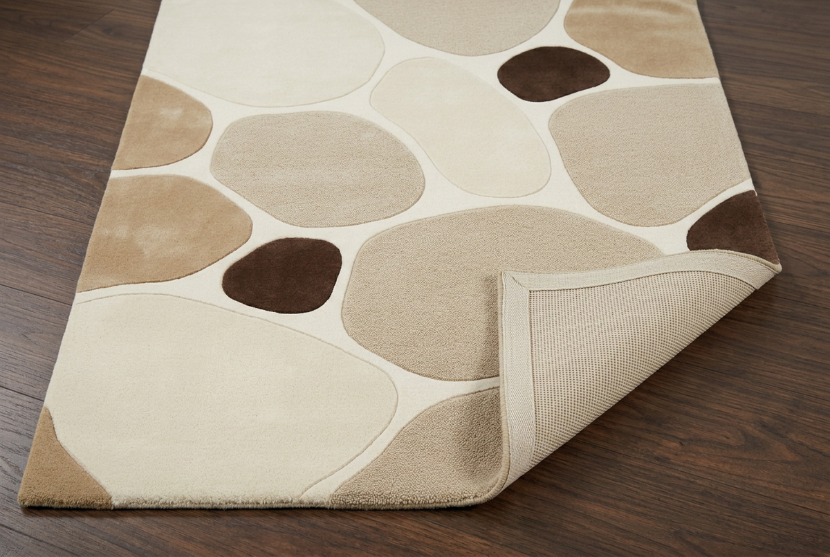 Ivory Pebble folded corner