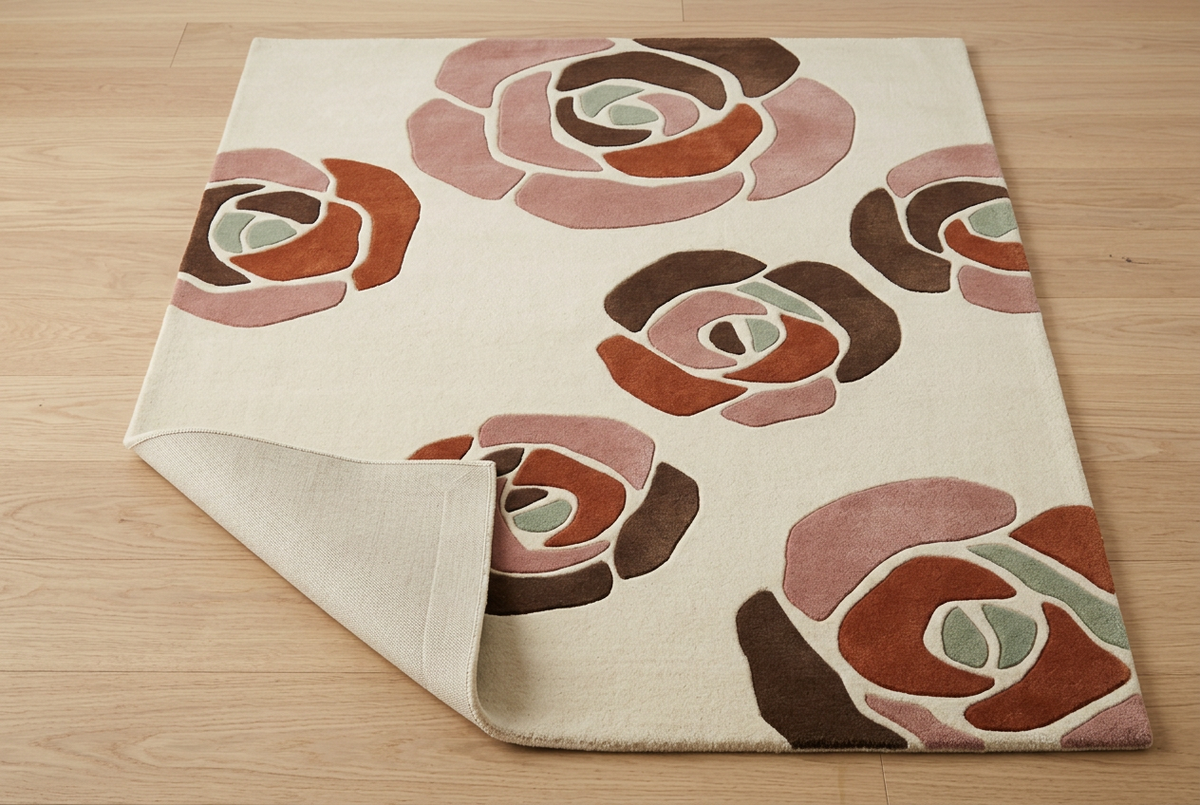 Rosewood Mosaic folded corner