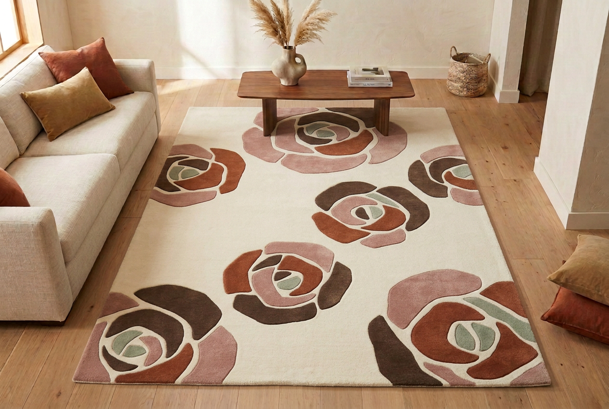 Rosewood Mosaic living-room setup