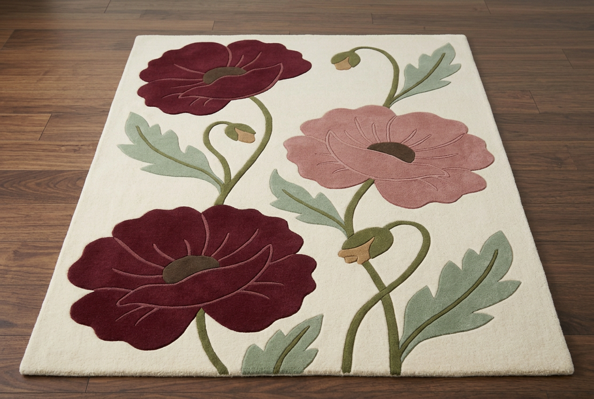 Rosewood Poppy front three-quarter view