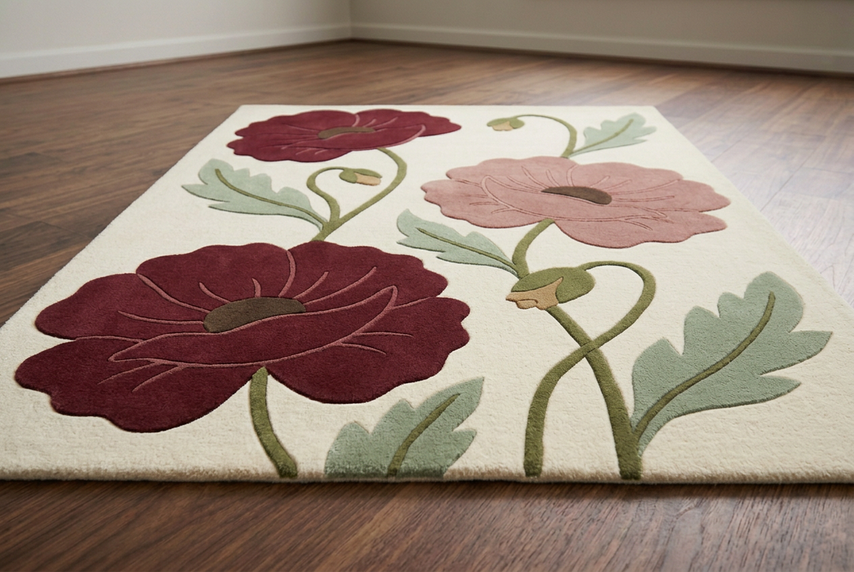 Rosewood Poppy low side view