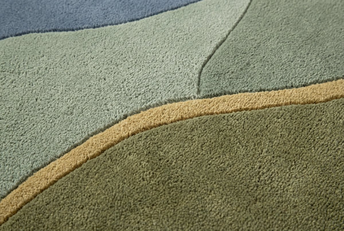Sage Horizon wool texture detail