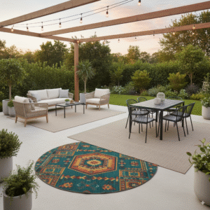 Layered Outdoor Rugs
