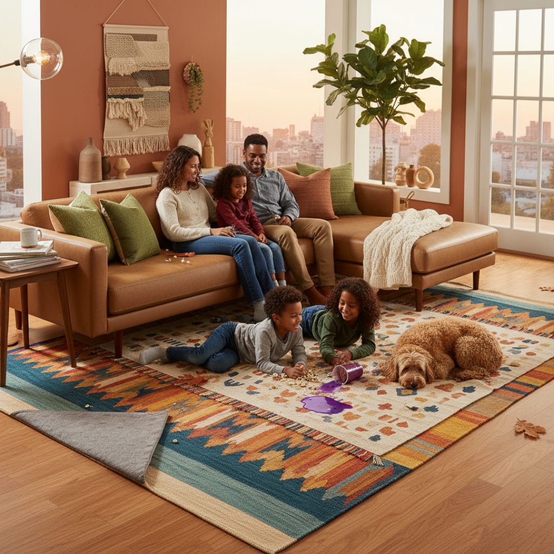 Best Area Rugs for High Traffic Areas in 2025
