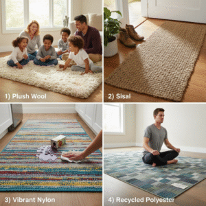 Best Rug Materials for High-Traffic Areas