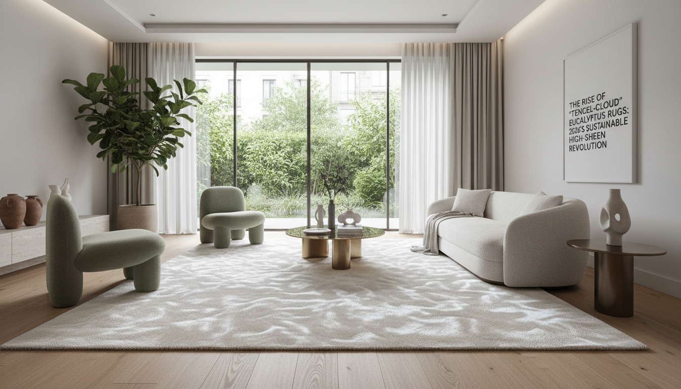 The Rise of 'Tencel-Cloud' Eucalyptus Rugs: 2026’s Sustainable High-Sheen Revolution