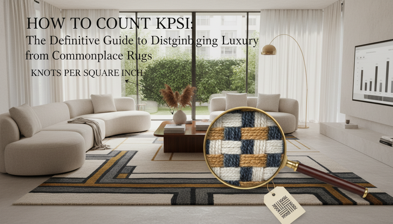 How to count KPSI: The Definitive Guide to Distinguishing Luxury from Commonplace Rugs