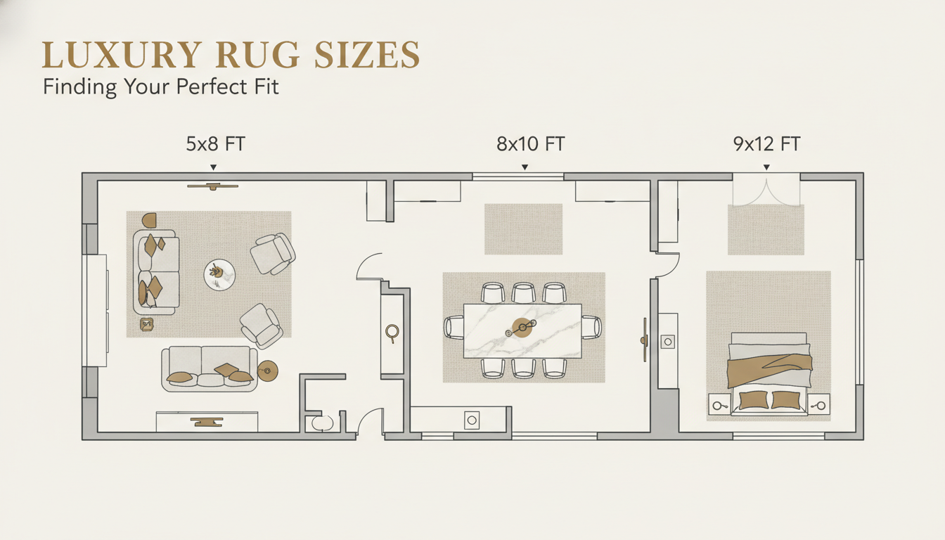 Standard Dimensions: The Universal Rug Size Chart