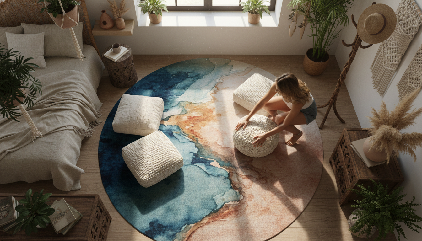 Rugs as Art for the Floor: Anchoring the Bohemian Narrative