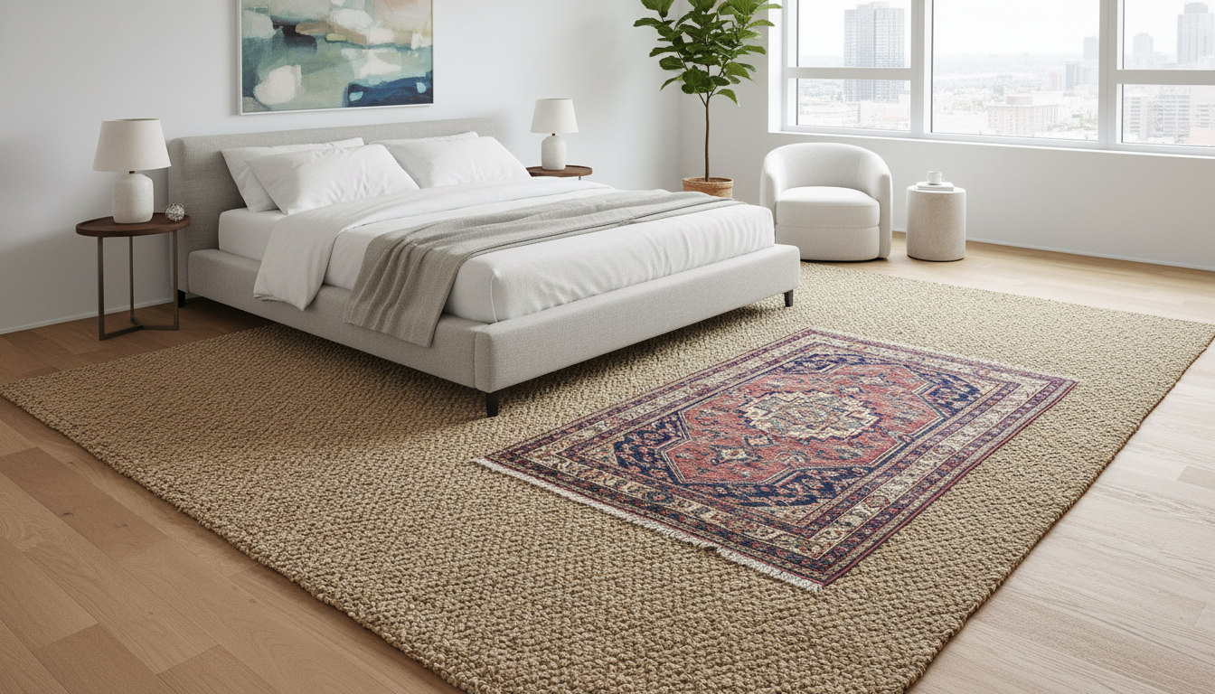 The Art of Rug Layering in Minimalist Spaces