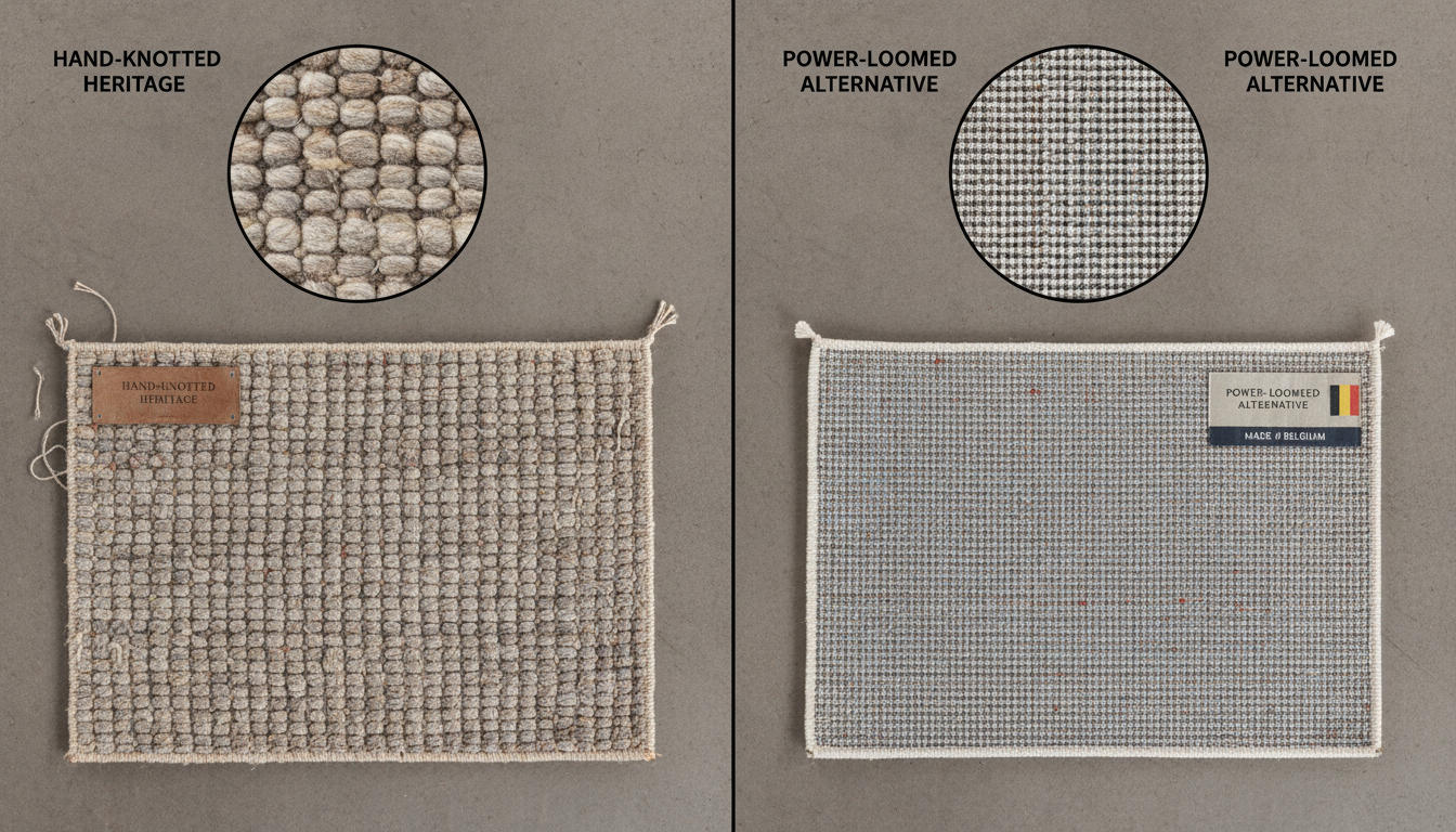 The Durability Factor: Why Power-Loomed vs. Hand-Knotted Matters