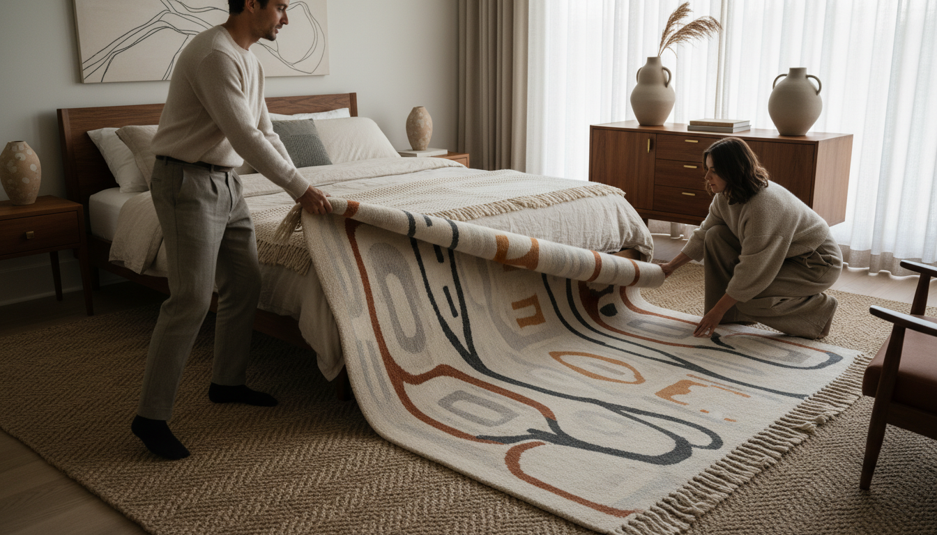 Curating the Gallery: Styling Your Primitive-Modern Rug