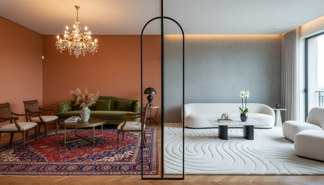 The Evolution: Traditional vs. 3D Organic Rugs