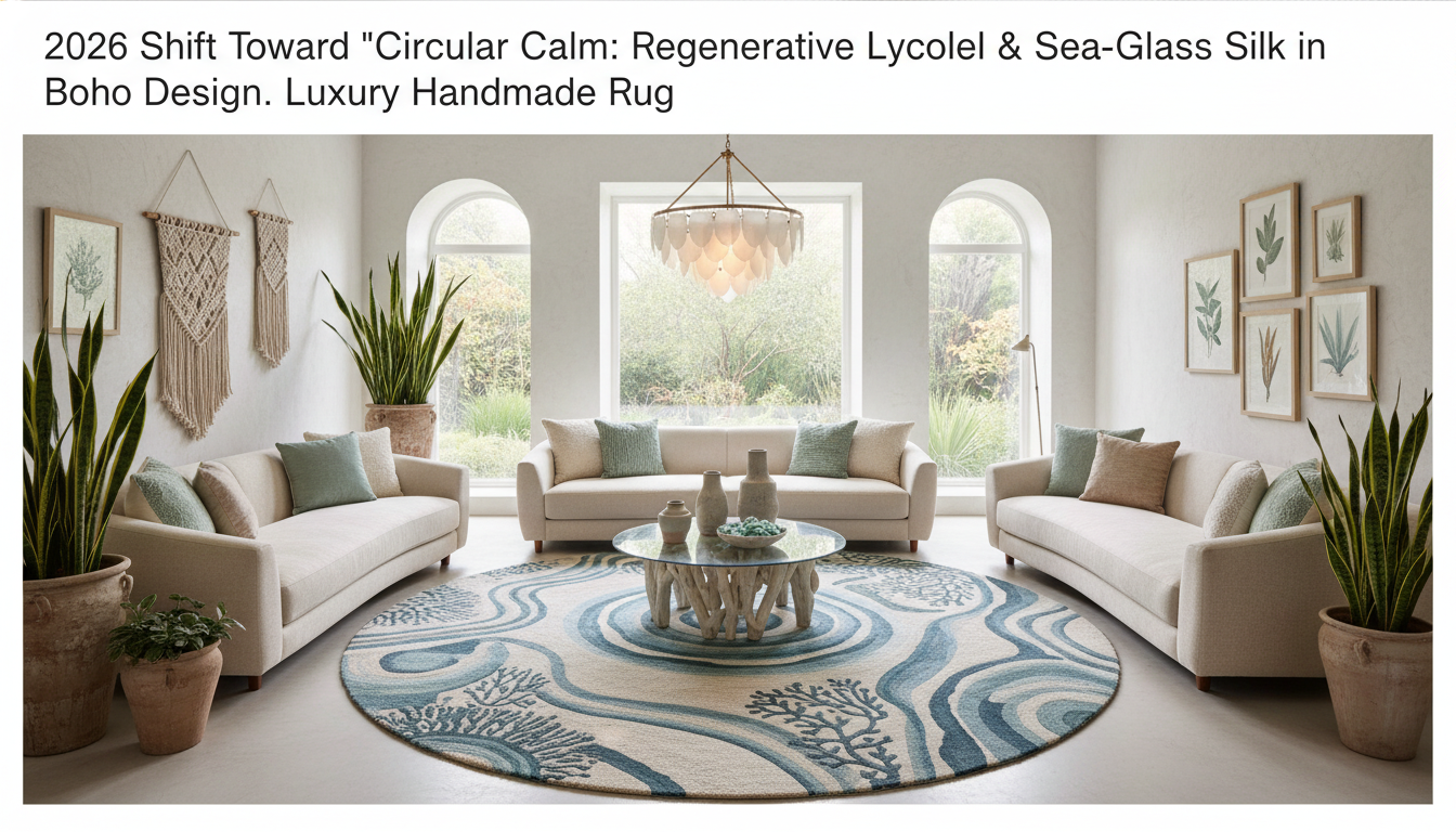 The 2026 Shift Toward 'Circular Calm': Regenerative Lyocell and Sea-Glass Silk in Boho Design
