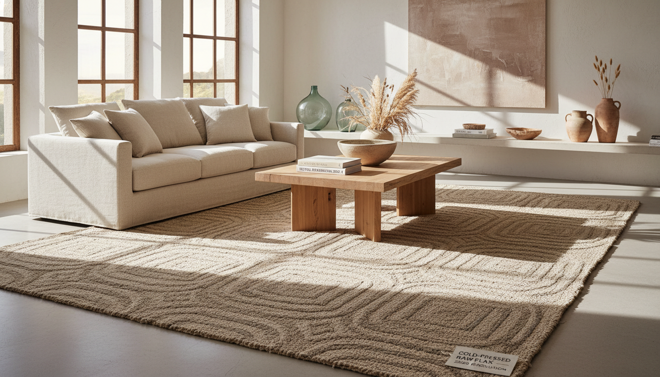 The 'Cold-Pressed' Linen Revolution: Why Raw Flax Rugs 2026 Define the New Era of Quiet-Luxury Boho