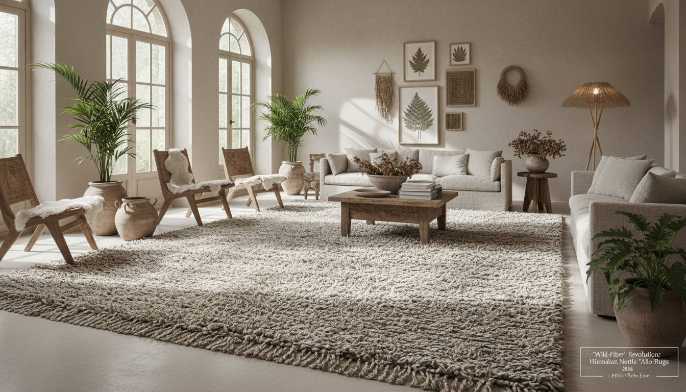 The 'Wild-Fiber' Revolution: Why Himalayan Nettle Rugs 2026 Define the New Ethical Luxe