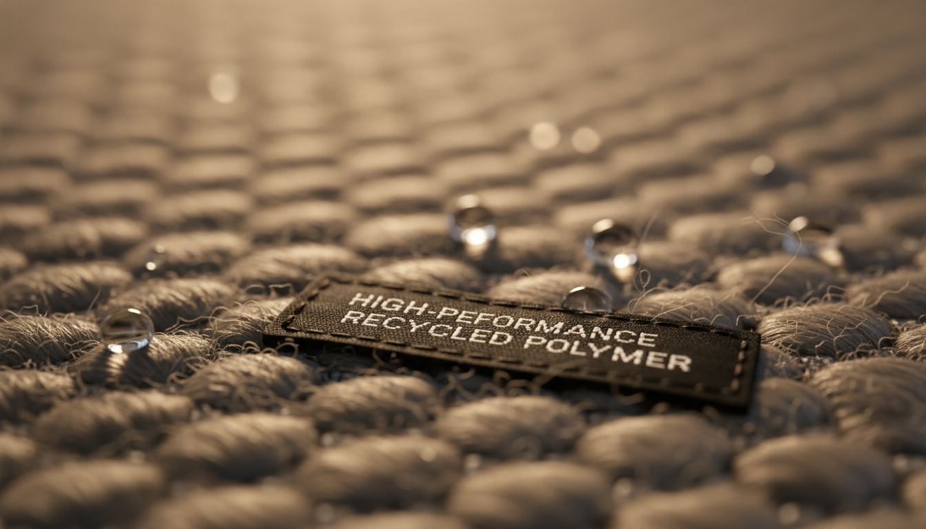 Detailed texture of high-performance Indoor-Outdoor Rugs 2026 showing water-resistant fibers.