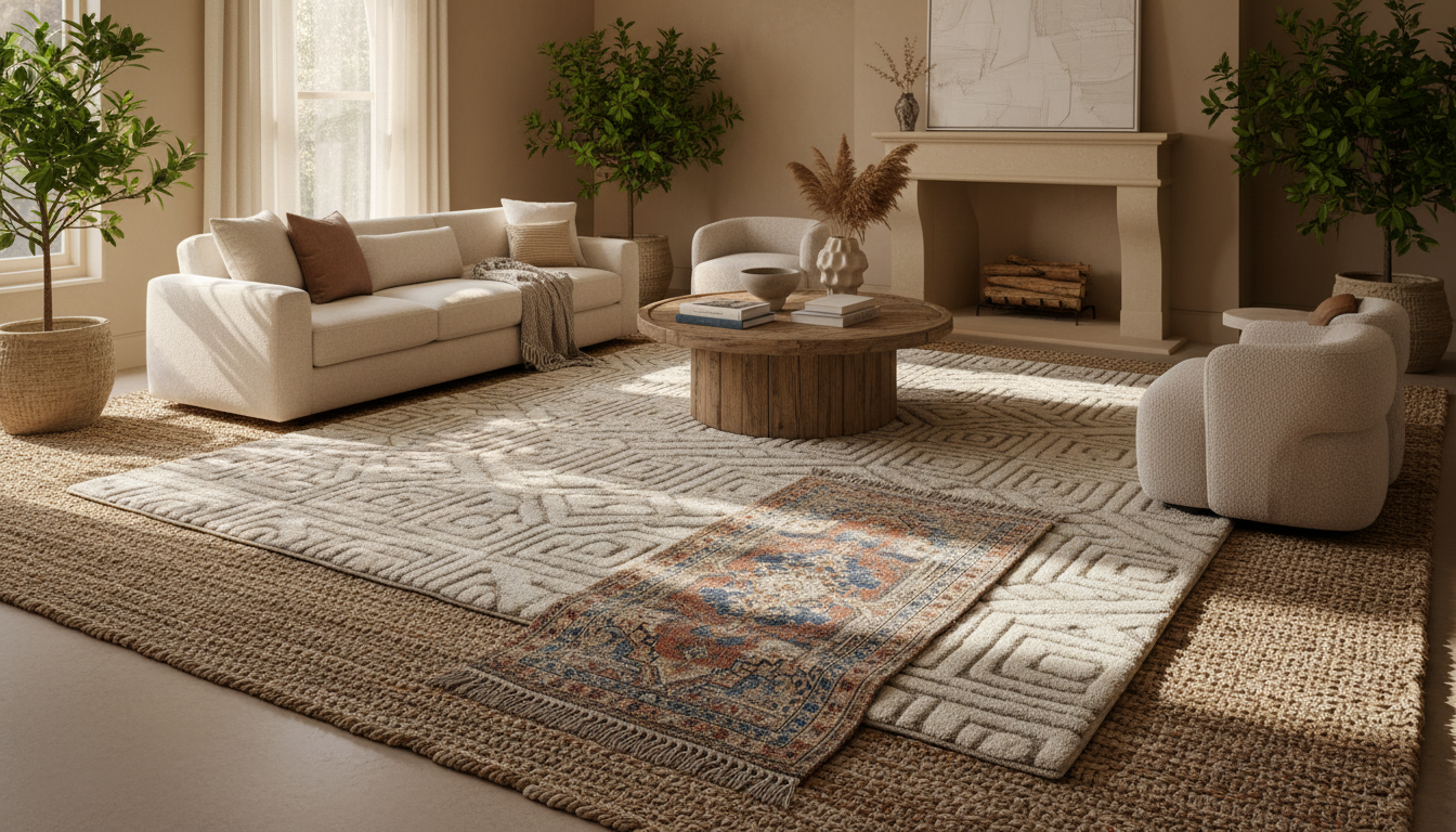 Rug Layering Masterclass 2026: 10 Designer Secrets for Multi-Dimensional Flooring