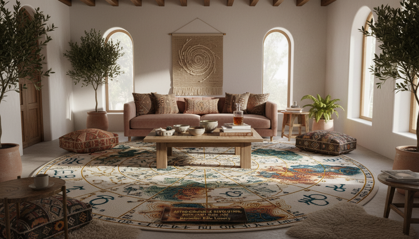 The Astro-Chronicle Revolution: Why Birth Chart Rugs 2026 Define Narrative Boho Luxury