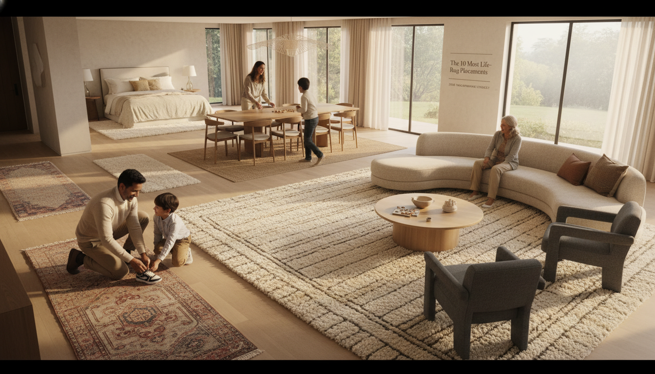 The 10 Most Life-Changing Rug Placements in a Home: A 2026 Strategy for Transformation