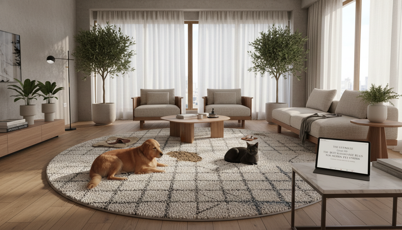 The Ultimate Guide to the Best Washable Rugs for Modern Pet Owners