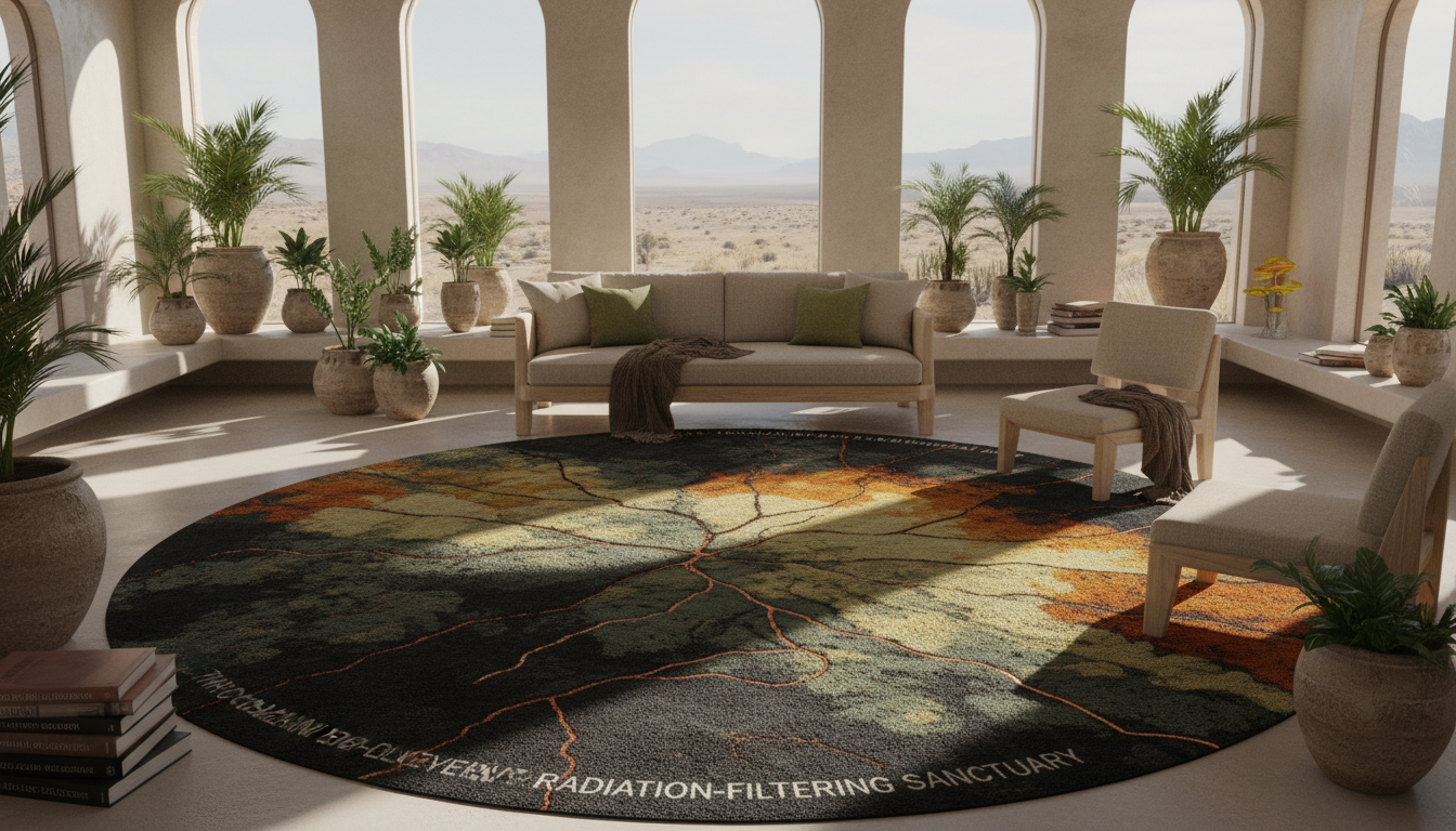 The Myco-Melanin Revolution: Radiation-Filtering Rugs as the New Standard in Cellular-Wellness Interior Design