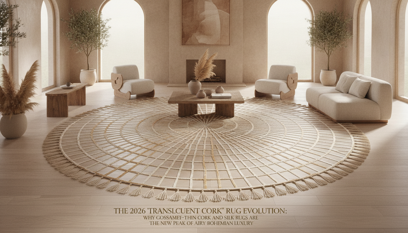 The 2026 Translucent Cork Rug Evolution: Redefining Sustainable Luxury