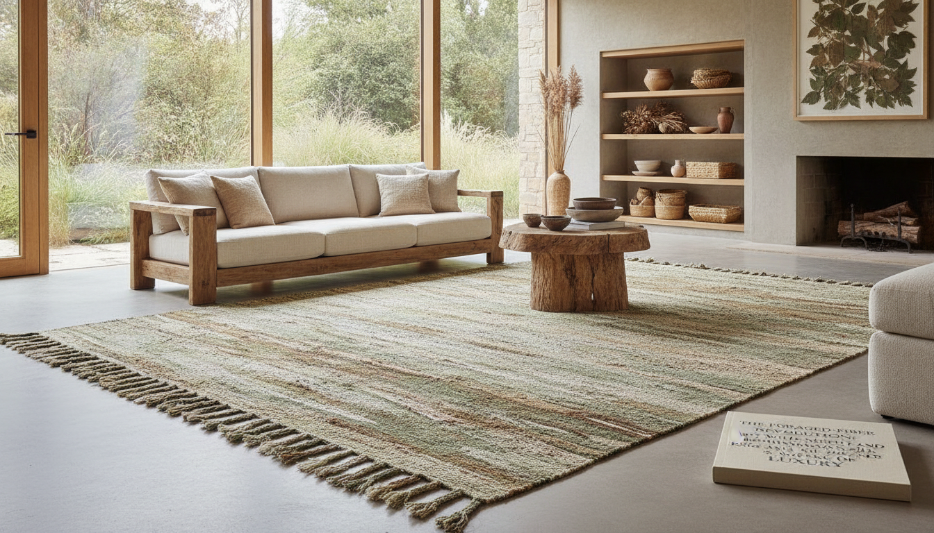 The Foraged-Fiber Revolution: Why Wild-Nettle and Himalayan-Silk Bohemian Rugs are the 2026 Peak of Rewilded Luxury